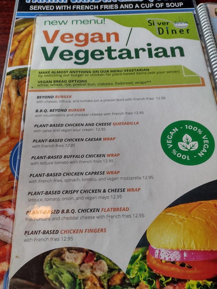Silver Spoon Diner Menu image 3