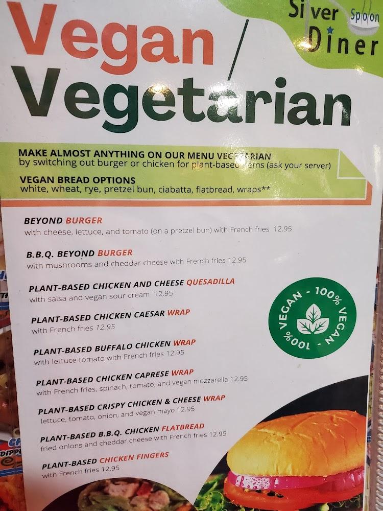 Silver Spoon Diner Menu image 4