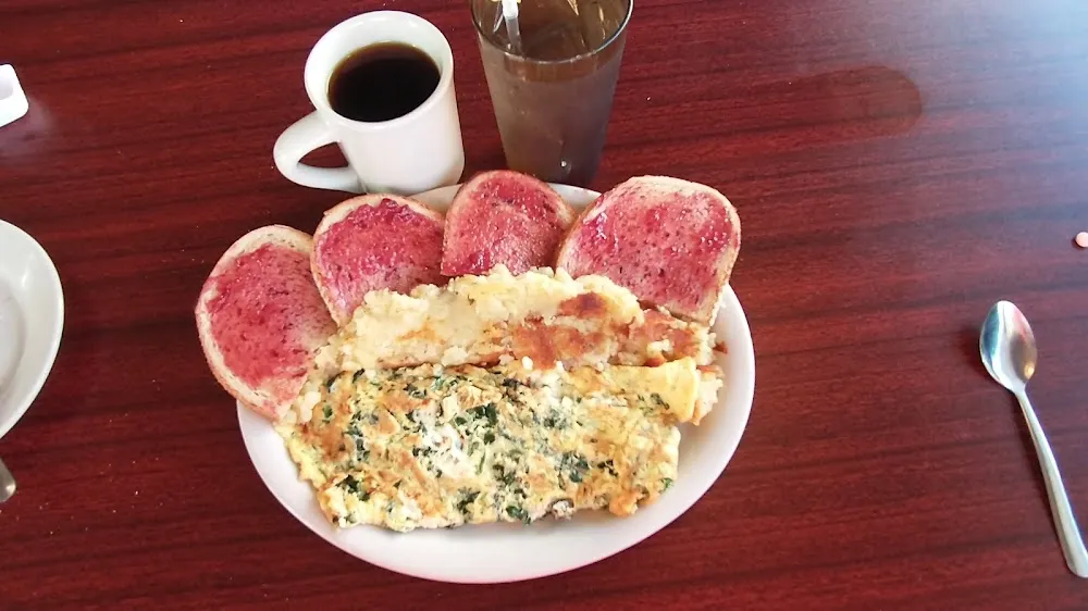 Spinach and Feta Omelette